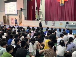 113學年度第二學期兒童朝會照片(頒獎+網路成癮宣導):S__49782798_0