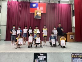 113學年度第二學期兒童朝會照片(頒獎+網路成癮宣導):S__49782821_0